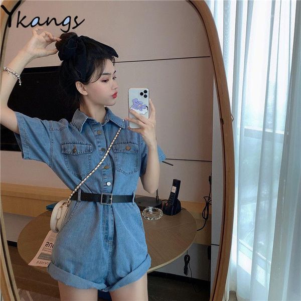 women casual summer denim romper high waist jeans overall bf wide leg jumpers lapel pocket shorts jumpsuit playsuit bodysuits1, Black;white
women casual summer denim romper high waist jeans overall bf wide leg jumpers lapel pocket shorts jumpsuit playsuit bodysuits1, Black;white