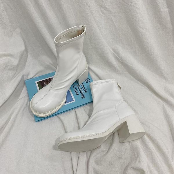 2021 women white boots autumn female elegant shoes leather short boots fashion winter women high heel zipper black1, Black
2021 women white boots autumn female elegant shoes leather short boots fashion winter women high heel zipper black1, Black