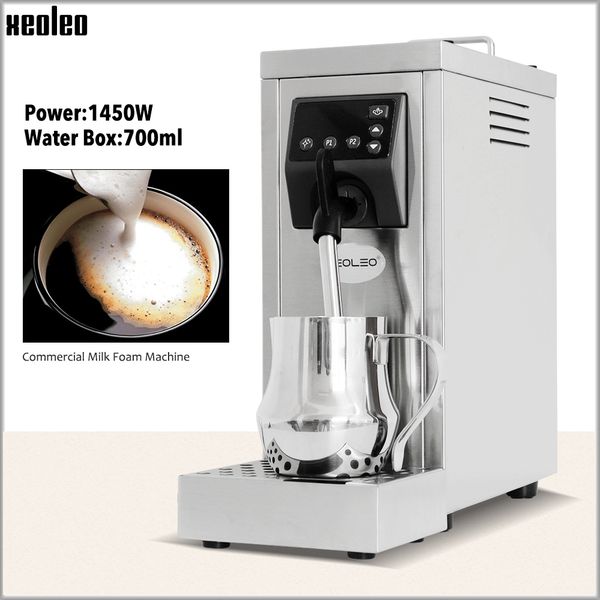 xeoleo commercial milk froth machine 4bar coffee milk bubble maker 1450w espresso coffee machine maker steam
xeoleo commercial milk froth machine 4bar coffee milk bubble maker 1450w espresso coffee machine maker steam