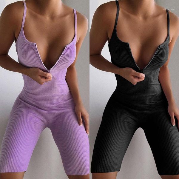 yoga outfits 2021 women active one-piece jumpsuit summer sling shorts zipper v neck sports fitness gym set workout sportswear1, White;red
yoga outfits 2021 women active one-piece jumpsuit summer sling shorts zipper v neck sports fitness gym set workout sportswear1, White;red