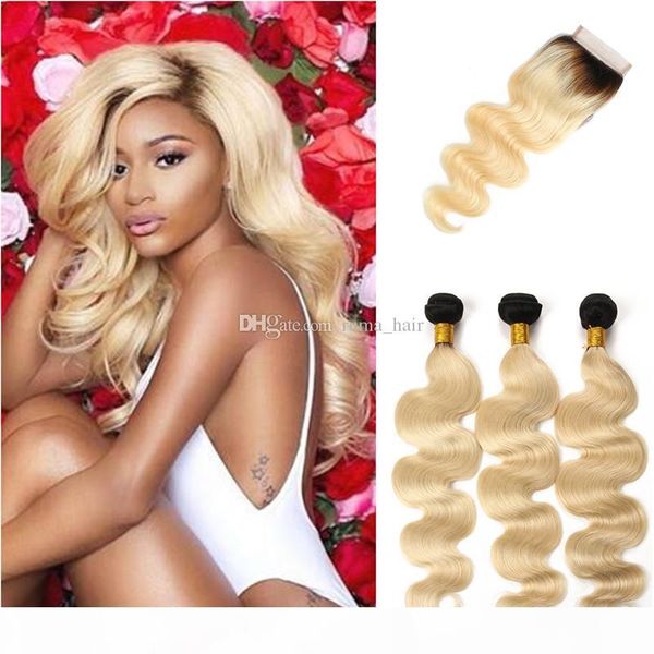two tone colored body wave lace frontal closure brazilian ombre closure 2t 1b 613 virgin human hair blonde lace frontal closure with bundles, Black;brown
two tone colored body wave lace frontal closure brazilian ombre closure 2t 1b 613 virgin human hair blonde lace frontal closure with bundles, Black;brown