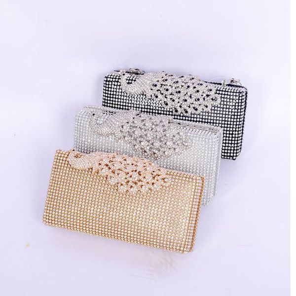 3 color peacock design diamonds women bags velvet small purse holder bags rhinestones clutch evening for wedding
3 color peacock design diamonds women bags velvet small purse holder bags rhinestones clutch evening for wedding