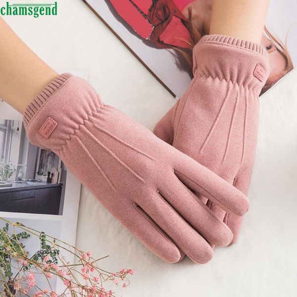 chamsgend women' elastic cuff warm gloves windproof mittens skiing elegant brief thermal gloves guantes calientes de mujer, Blue;gray
chamsgend women' elastic cuff warm gloves windproof mittens skiing elegant brief thermal gloves guantes calientes de mujer, Blue;gray