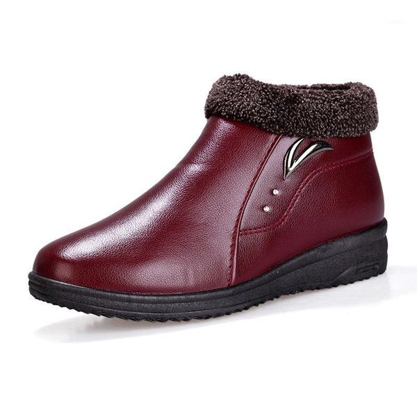 boots autumn and winter women leather ankle fur warm ladies snow plush fashion snow1, Black
boots autumn and winter women leather ankle fur warm ladies snow plush fashion snow1, Black
