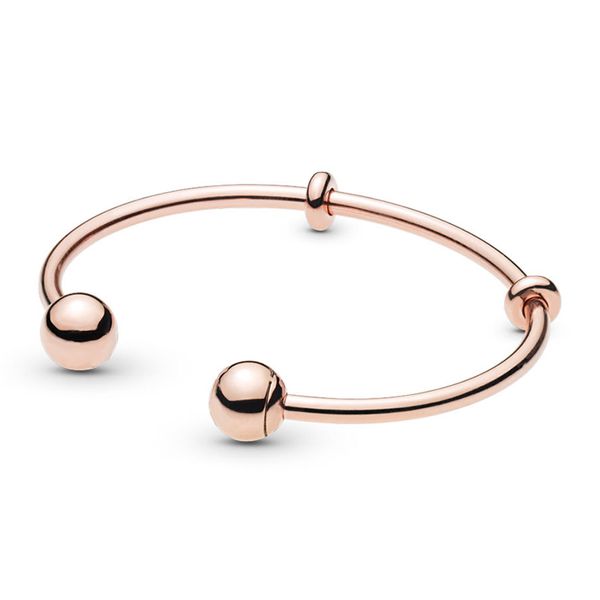 2021 new 100% 925 sterling silver moments rose gold open bangle logo caps bracelet charm bead for women fashion diy gift jewelry, Black
2021 new 100% 925 sterling silver moments rose gold open bangle logo caps bracelet charm bead for women fashion diy gift jewelry, Black