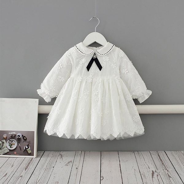 girls dress peter pan collar toddler embroidery kids baby girls cotton long sleeve dress outfits kids clothes white 0-4y, Red;yellow
girls dress peter pan collar toddler embroidery kids baby girls cotton long sleeve dress outfits kids clothes white 0-4y, Red;yellow