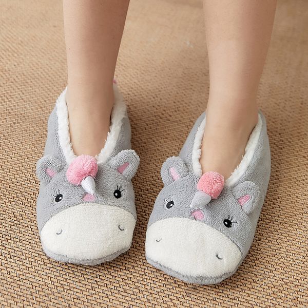 women's shoes animal slippers house winter plush warm home slippers non-slip casual cute socks slippers indoor q0108, Black
women's shoes animal slippers house winter plush warm home slippers non-slip casual cute socks slippers indoor q0108, Black