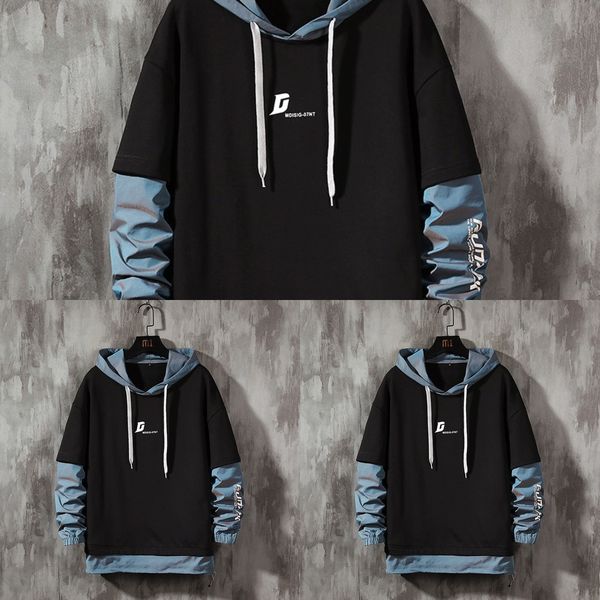 mwgw8 2020 digital new fashion hoodie men's brand sweater color sweater autumn printing digital matching fake two-piece casual hoodie m, Black
mwgw8 2020 digital new fashion hoodie men's brand sweater color sweater autumn printing digital matching fake two-piece casual hoodie m, Black