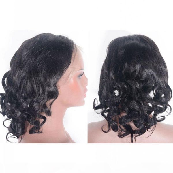 loose body wig lace front human hair wig virgin mongolian 12 inch short hair wig part, Black;brown
loose body wig lace front human hair wig virgin mongolian 12 inch short hair wig part, Black;brown