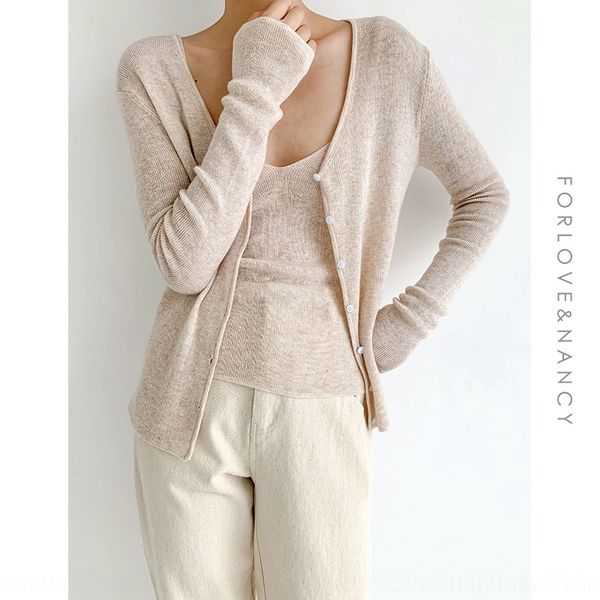 bfgnq fn thirteen line autumn new 2020 coat cardigan simple t-shirt t-shirt coatcasual show thin v-neck small coat n6025 7w9oj, White
bfgnq fn thirteen line autumn new 2020 coat cardigan simple t-shirt t-shirt coatcasual show thin v-neck small coat n6025 7w9oj, White