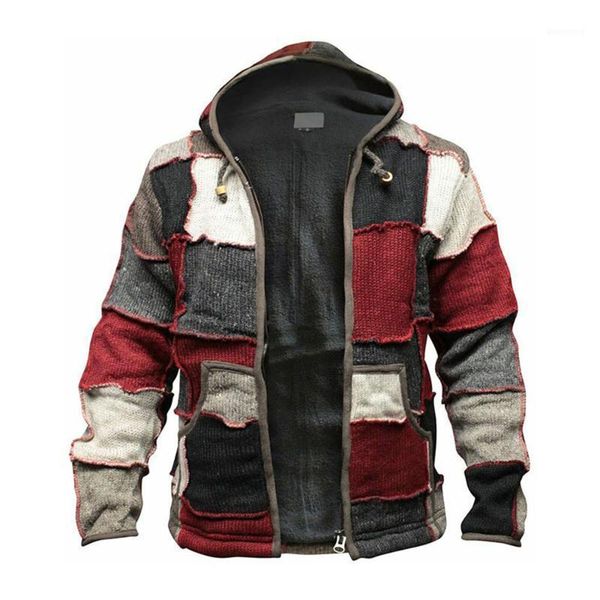 men's sweaters autumn winter men's jacket casual hooded coat zipper man patchwork jackets warm red black outwear fashion streetwea, White;black
men's sweaters autumn winter men's jacket casual hooded coat zipper man patchwork jackets warm red black outwear fashion streetwea, White;black