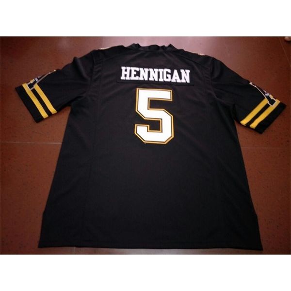 3740 app state mountaineers thomas hennigan #5 real full embroidery college jersey size s-4xl or custom any name or number jersey, Black
3740 app state mountaineers thomas hennigan #5 real full embroidery college jersey size s-4xl or custom any name or number jersey, Black