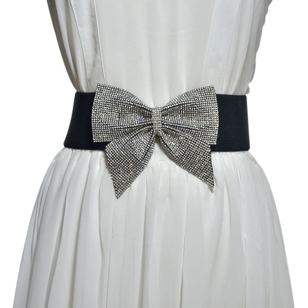 luxury designer belts black fashion wild big bow elastic wide belt super shine rhinestone inlaid belt bg-840, Black;brown
luxury designer belts black fashion wild big bow elastic wide belt super shine rhinestone inlaid belt bg-840, Black;brown