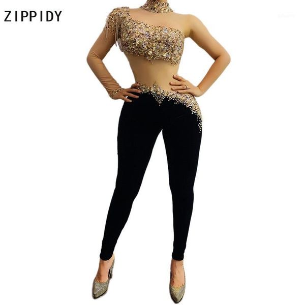 multi-color rhinestones fringe transparent sleeve jumpsuit black velvet leggings dance outfit bar singer wear outfit1, Black;red
multi-color rhinestones fringe transparent sleeve jumpsuit black velvet leggings dance outfit bar singer wear outfit1, Black;red