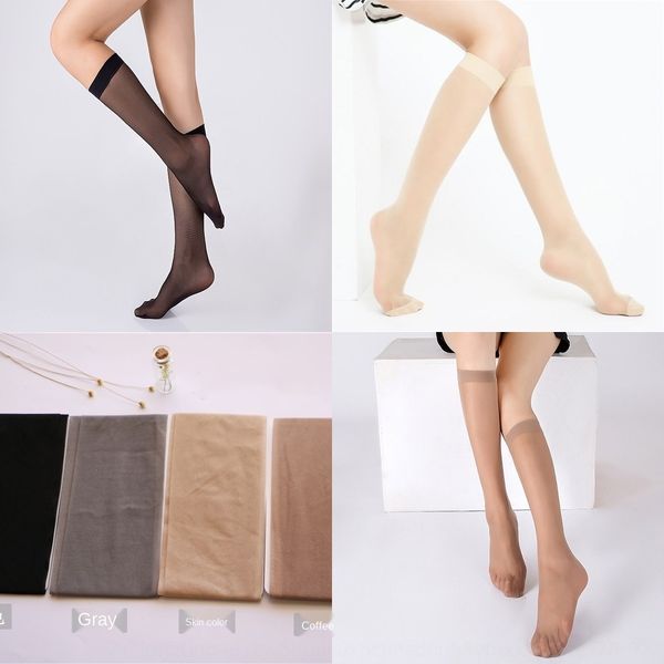 spring and summer solid color ultra thin medium tube five point anti stripping silk stockings middle stockings base base socks for wom, Black
spring and summer solid color ultra thin medium tube five point anti stripping silk stockings middle stockings base base socks for wom, Black