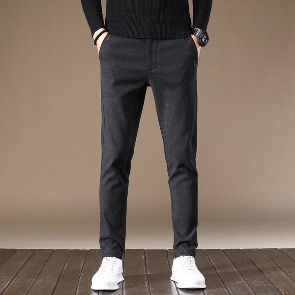 men's pants casual autumn spring male designer solid slim stretch men sweatpants brand clothing jogger, Black
men's pants casual autumn spring male designer solid slim stretch men sweatpants brand clothing jogger, Black