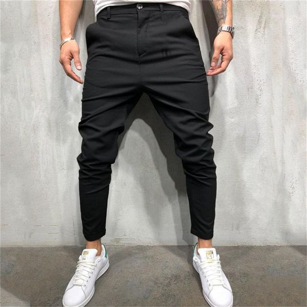 men's pants tactical fashion men's slim pure color bandage casual smart-pants drawstring trousers men pantalon homme 20211, Black
men's pants tactical fashion men's slim pure color bandage casual smart-pants drawstring trousers men pantalon homme 20211, Black
