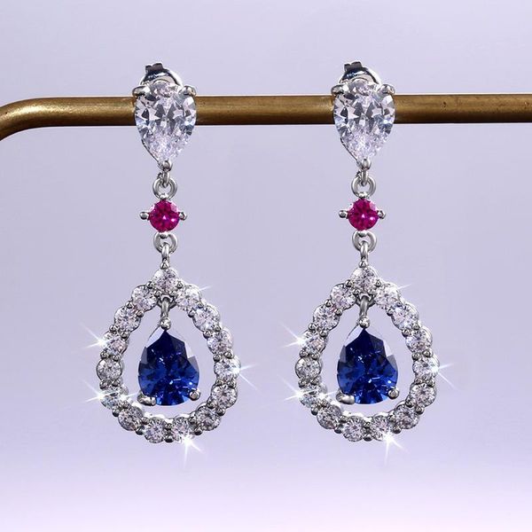 dangle & chandelier fashion bohemia style water droplets zircon earrings classic women silver color stone jewelry for female gift
dangle & chandelier fashion bohemia style water droplets zircon earrings classic women silver color stone jewelry for female gift