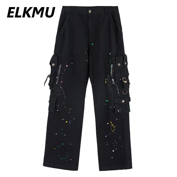 men's jeans elkmu hip hop streetwear vintage splash ink print denim pants men harajuku fashion trousers black male he832, Blue
men's jeans elkmu hip hop streetwear vintage splash ink print denim pants men harajuku fashion trousers black male he832, Blue