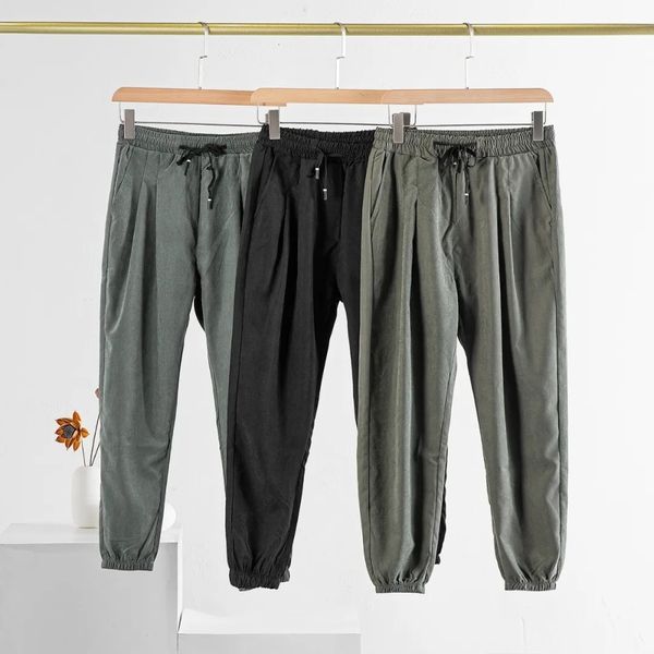 a jian's self-made outer surface brushed men's fashionable and casual necked capris for lovers
a jian's self-made outer surface brushed men's fashionable and casual necked capris for lovers