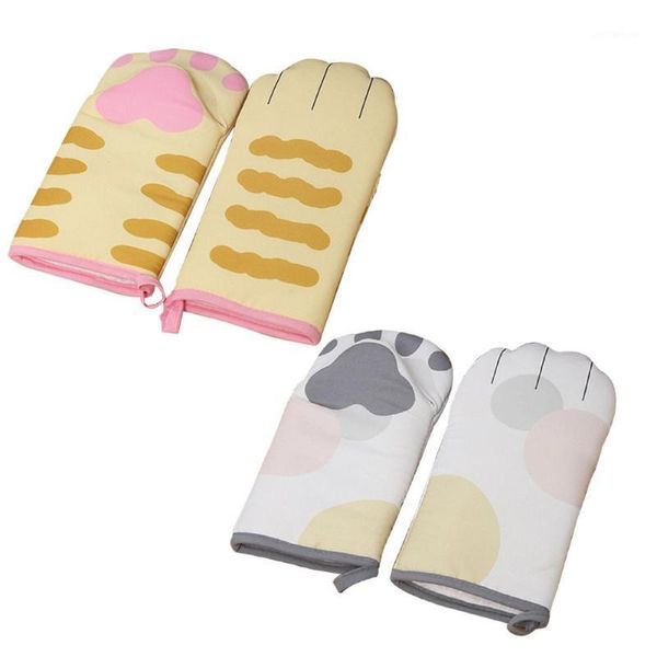 mats & pads 1 pair cartoon cat paws oven mitts long cotton baking insulation gloves microwave heat resistant non-slip kitchen gloves1
mats & pads 1 pair cartoon cat paws oven mitts long cotton baking insulation gloves microwave heat resistant non-slip kitchen gloves1