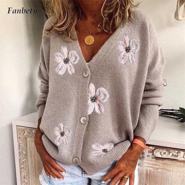 autumn winter fashion button cardigan women elegant embroidery design knitted sweaters casual loose long sleeve shirts 220124, White
autumn winter fashion button cardigan women elegant embroidery design knitted sweaters casual loose long sleeve shirts 220124, White