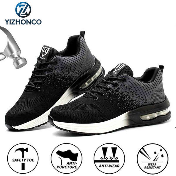 men's safety shoes shoe man mesh work shoes with steel toe fashion working shoes for men with protective work sneakers yizhonco 220105, Black;brown
men's safety shoes shoe man mesh work shoes with steel toe fashion working shoes for men with protective work sneakers yizhonco 220105, Black;brown