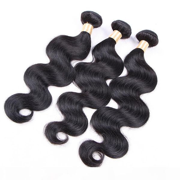 indian hair extensions dyeable natural brazilian peruvian malaysia virgin hair bundles body wave human hair weave 3 or 4 pcs, Black
indian hair extensions dyeable natural brazilian peruvian malaysia virgin hair bundles body wave human hair weave 3 or 4 pcs, Black