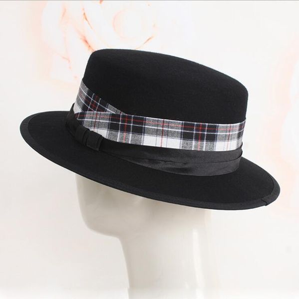 stingy brim hats 100% wool fedora for women check ribbon winter hat comfortable cool beautiful various colors, Blue;gray
stingy brim hats 100% wool fedora for women check ribbon winter hat comfortable cool beautiful various colors, Blue;gray