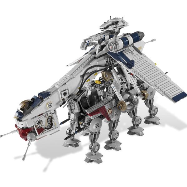 05053 1788pcs Genuine Starwass Republic Dropship With At-ot Walker Set Building Blocks Bricks Compatible Toys Hobby To Collect 1008