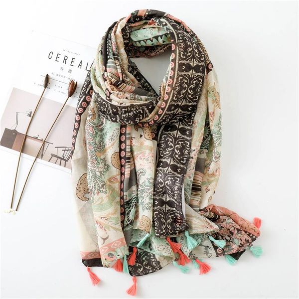 new arrival bohemian paisley print cotton voile scarf with tassel women thin long silk scarf summer lady fashion hijab shawl, Blue;gray
new arrival bohemian paisley print cotton voile scarf with tassel women thin long silk scarf summer lady fashion hijab shawl, Blue;gray