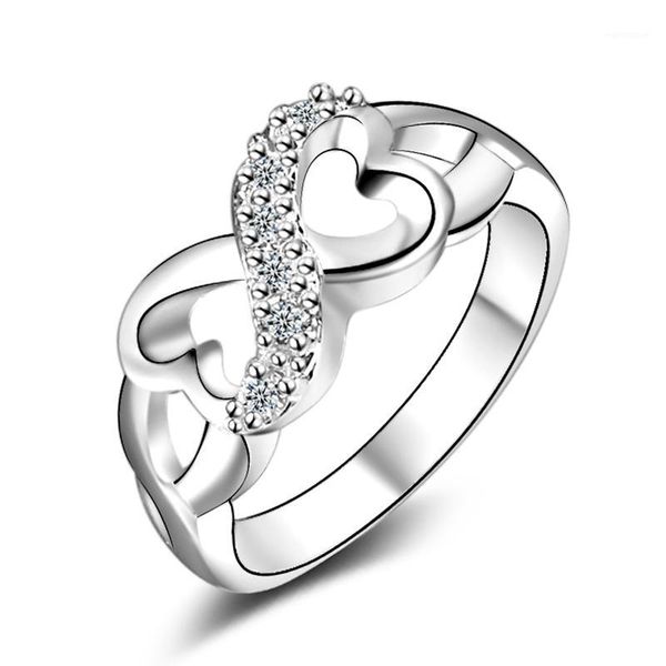 new silver ring classic temperament female models simple and fashionable 8 word zircon hand jewelry to give gifts1, Slivery;golden
new silver ring classic temperament female models simple and fashionable 8 word zircon hand jewelry to give gifts1, Slivery;golden