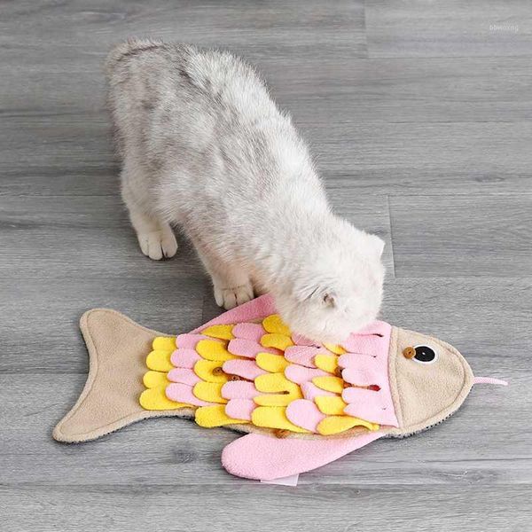 fish shaped sniff blanket cat training toy iq cat play sniff pad bowl toy pet mat dog smell training.1
fish shaped sniff blanket cat training toy iq cat play sniff pad bowl toy pet mat dog smell training.1