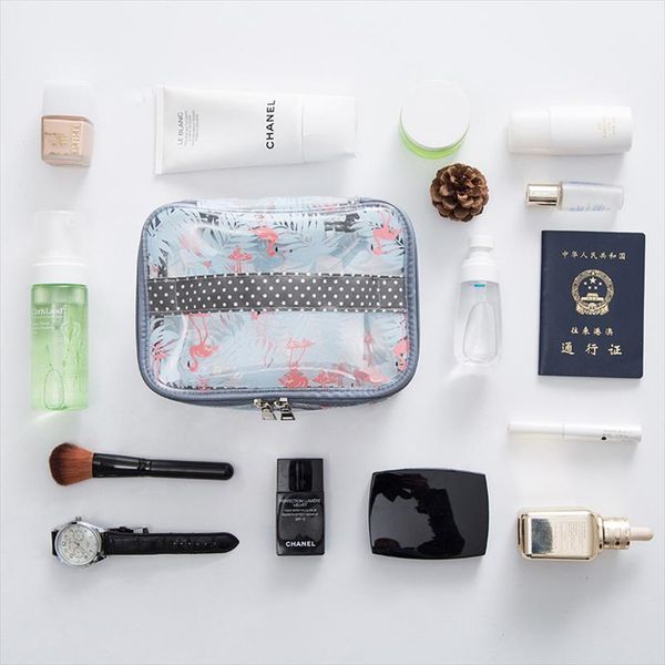 flamingo pvc transparent cosmetic bags for women travel waterproof wash organizer pouch beauty makeup bag accessories supplies
flamingo pvc transparent cosmetic bags for women travel waterproof wash organizer pouch beauty makeup bag accessories supplies