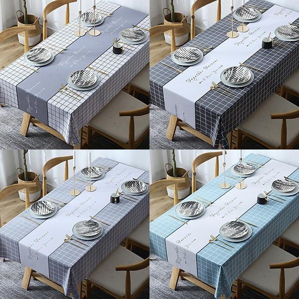 pvc print table cloth waterproof oilproof rectangular for table kitchen coffee for living room home decor aesthetic1