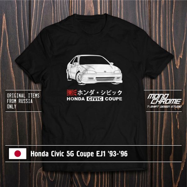 t shirt civic 5g coupe ej1 93 96 sport hooded sweatshirt hoodie