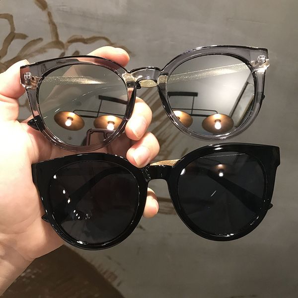 new 2019 glasses for women korean big frame women's net red eyes round face sunglasses black fashion, White;black
new 2019 glasses for women korean big frame women's net red eyes round face sunglasses black fashion, White;black