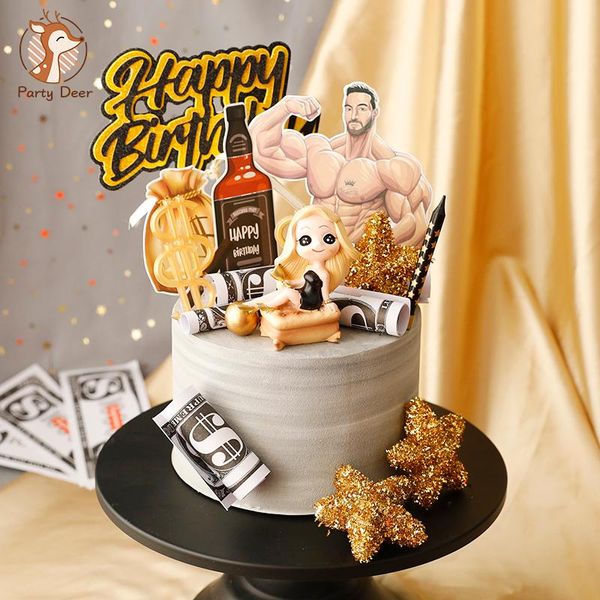 black golden royal style lady cool man happy birthday cake er for party decoration baking supplies love gifts
black golden royal style lady cool man happy birthday cake er for party decoration baking supplies love gifts