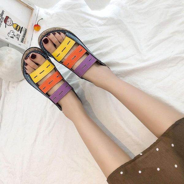 sandals agesea women jelly shoes rainbow summer female flat ladies slip on woman candy color peep toe women's beach1, Black
sandals agesea women jelly shoes rainbow summer female flat ladies slip on woman candy color peep toe women's beach1, Black