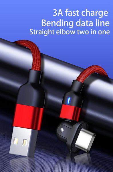 180 degree rotate led 3ft 3a type c micro usb cable fast charging for samsung s20 s10 lg google android mobile phone wire cord wire
180 degree rotate led 3ft 3a type c micro usb cable fast charging for samsung s20 s10 lg google android mobile phone wire cord wire