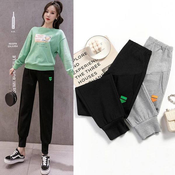 1033# maternity pants spring autumn casual pants loose comfy belly support elastic waist maternity trousers, White
1033# maternity pants spring autumn casual pants loose comfy belly support elastic waist maternity trousers, White