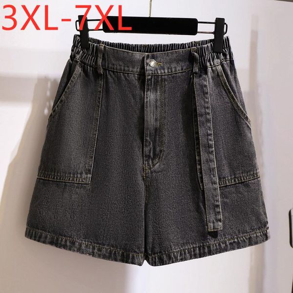 new ladies summer plus size denim shorts for women large loose casual wide leg cotton black pocket jeans shorts 4xl 5xl 6xl 7xl, White;black
new ladies summer plus size denim shorts for women large loose casual wide leg cotton black pocket jeans shorts 4xl 5xl 6xl 7xl, White;black