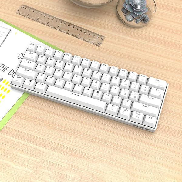 ajazz i610t mechanical keyboard usb wired bt3.0 dual mode gaming keyboards 61 keys monochrome backlight white home use
ajazz i610t mechanical keyboard usb wired bt3.0 dual mode gaming keyboards 61 keys monochrome backlight white home use