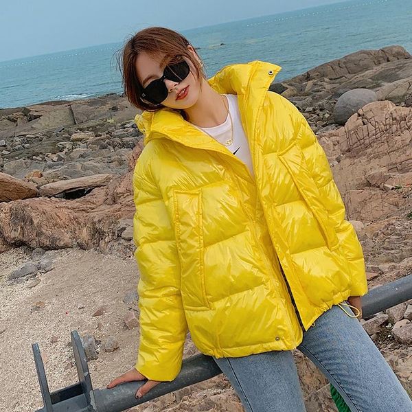 women's down & parkas thicken parka winter fructose glossy coat women fashion jackets warm woman clothing casual jacket, Black
women's down & parkas thicken parka winter fructose glossy coat women fashion jackets warm woman clothing casual jacket, Black