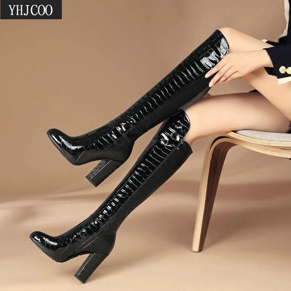 boots women luxury 2020 microfiber boots shoes for women high heels knee for wide calf 43, Black
boots women luxury 2020 microfiber boots shoes for women high heels knee for wide calf 43, Black