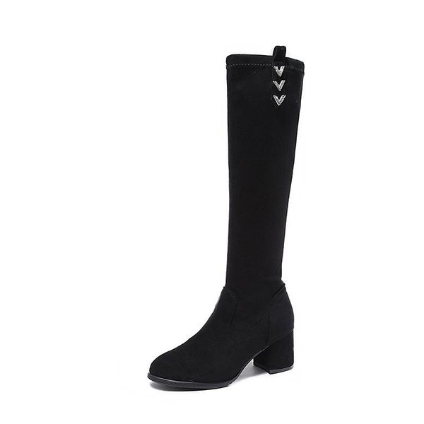 2020 autumn and winter new boots women's leather sheep velvet boots high heel stovepipe high tube stretch, Black
2020 autumn and winter new boots women's leather sheep velvet boots high heel stovepipe high tube stretch, Black