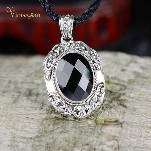 vinregem 100% 925 sterling silver 42*24 mm oval cut agate gemstone wedding vintage personality pendant necklace fine jewelry
vinregem 100% 925 sterling silver 42*24 mm oval cut agate gemstone wedding vintage personality pendant necklace fine jewelry