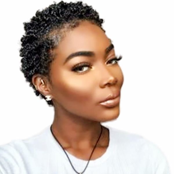 kinky curly afro wigs for black women human hair natural short soft brazilian full machine made no lace front wig, Black;brown
kinky curly afro wigs for black women human hair natural short soft brazilian full machine made no lace front wig, Black;brown