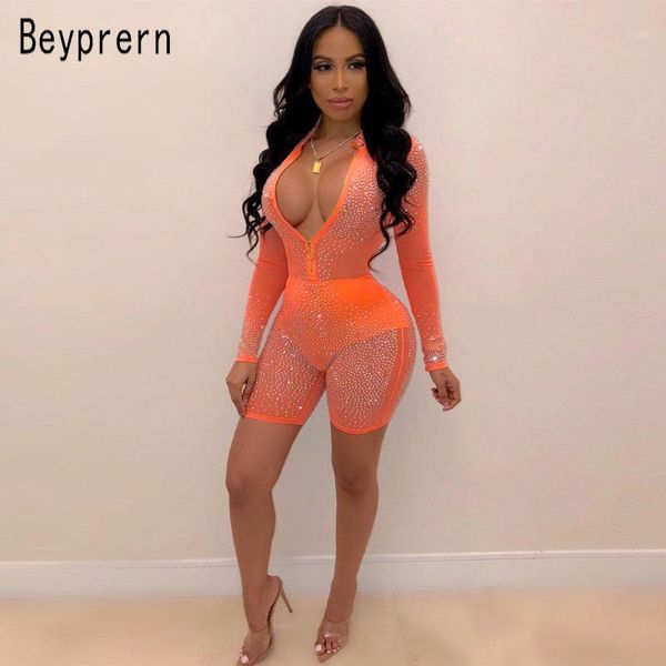 beyprern glitter beautiful crystal studded romper stretchy long sleeve mesh short jumpsuit night out sequins playsuit wholesale1, Black;white
beyprern glitter beautiful crystal studded romper stretchy long sleeve mesh short jumpsuit night out sequins playsuit wholesale1, Black;white
