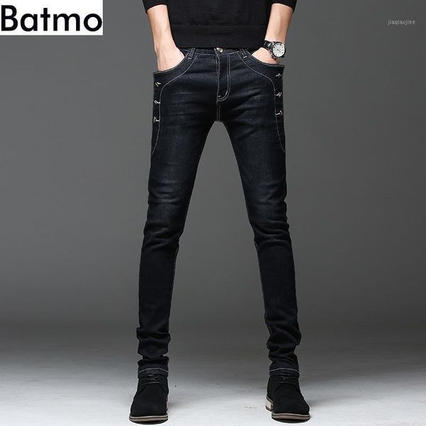 batmo 2020 new arrival casual slim jeans men ,men's pencil pants ,skinny jeans men 89051, Blue
batmo 2020 new arrival casual slim jeans men ,men's pencil pants ,skinny jeans men 89051, Blue